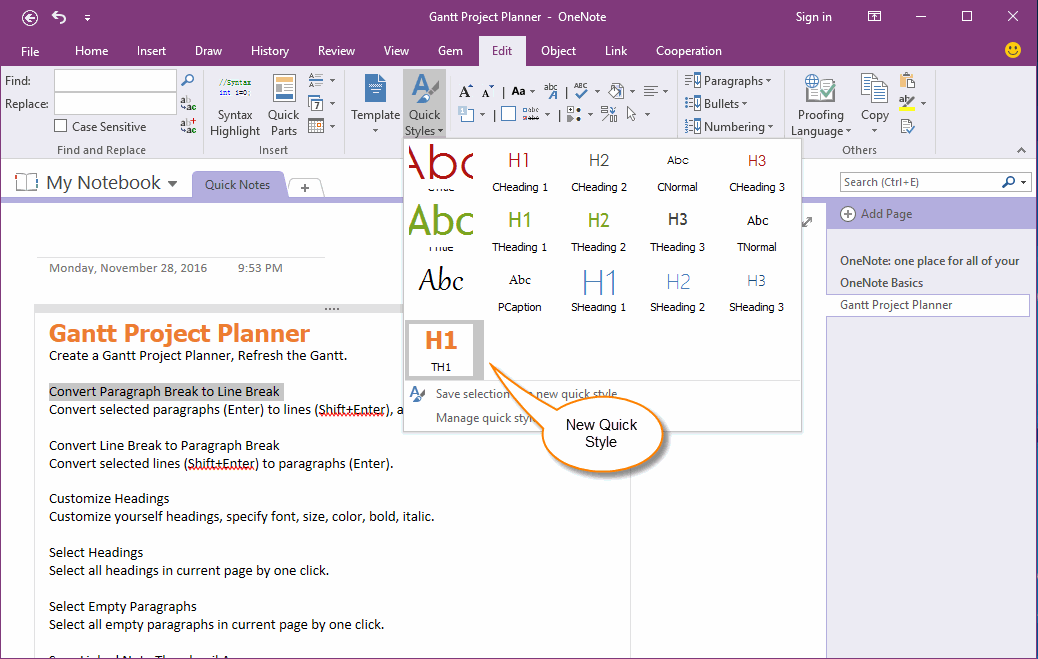 how to choose heading styles in word 2010