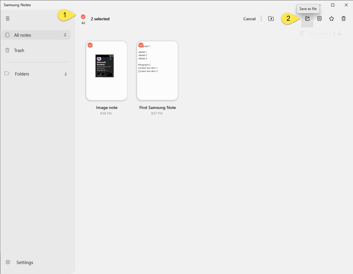 How To Import Samsung Notes Into OneNote Office OneNote Gem Add Ins