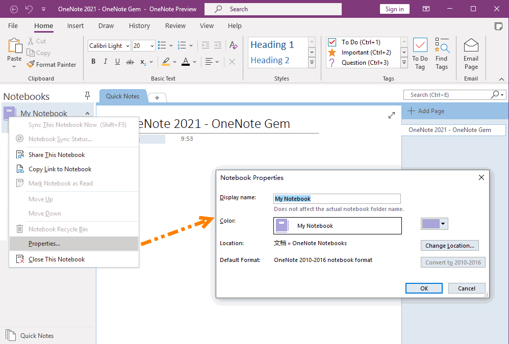 how-to-rename-a-onenote-notebook-in-onenote-2021-office-onenote-gem