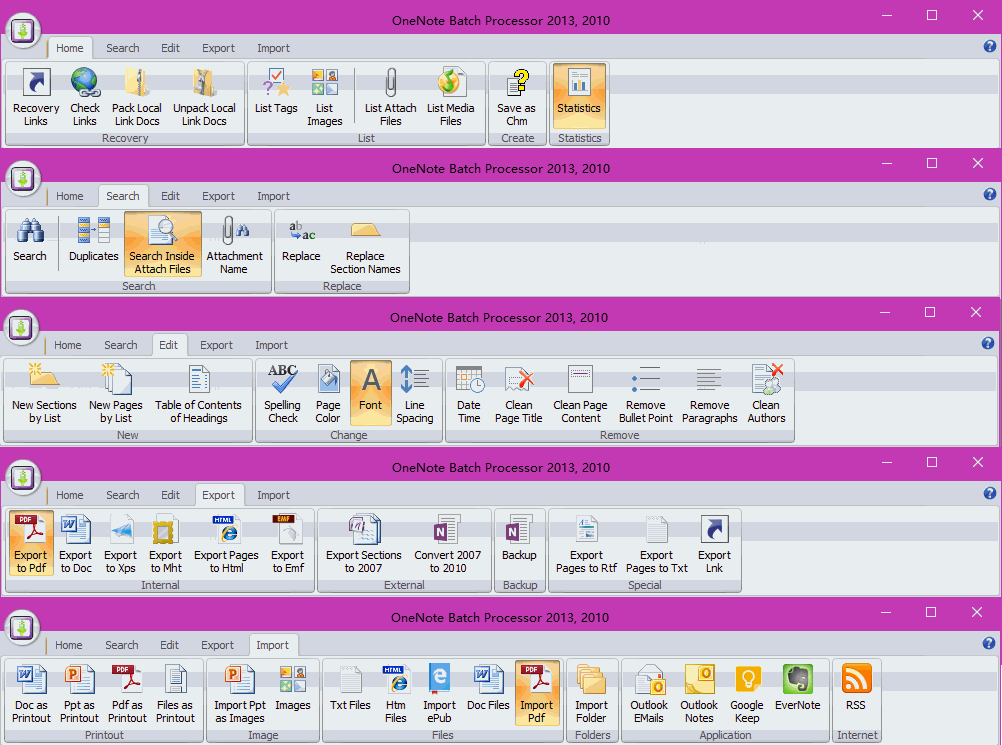 onenote evernote conversion tool